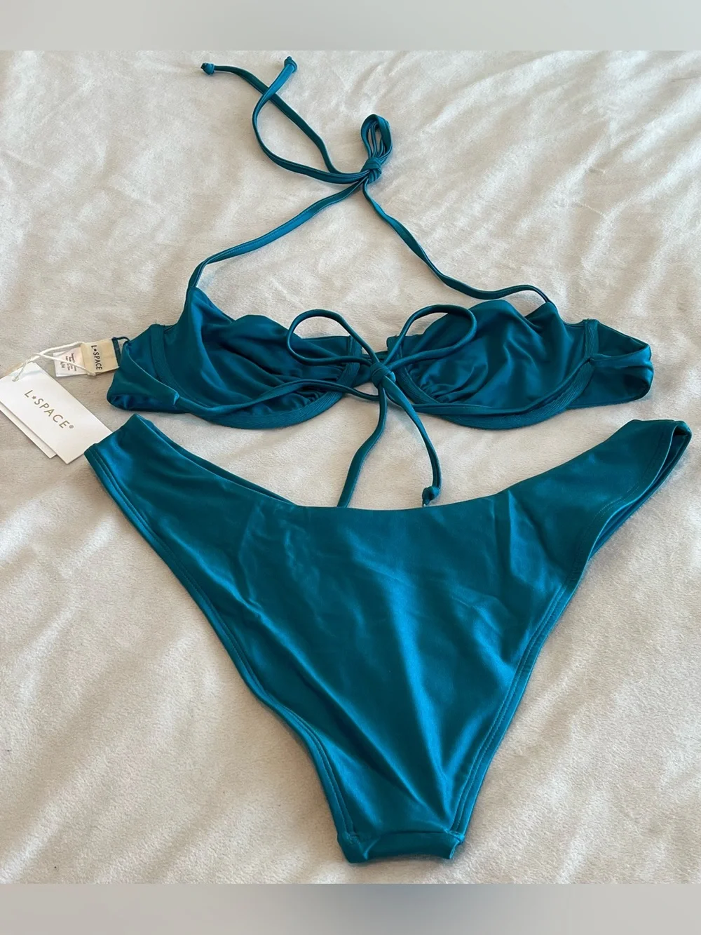 L*Space Bikini Set Toni Top & Rocky Classic Bottom Medium/Large
